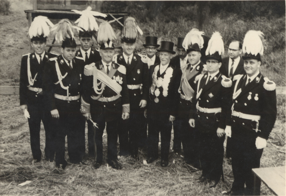 Gruppenfoto 1966 König Wilhelm Reinartz